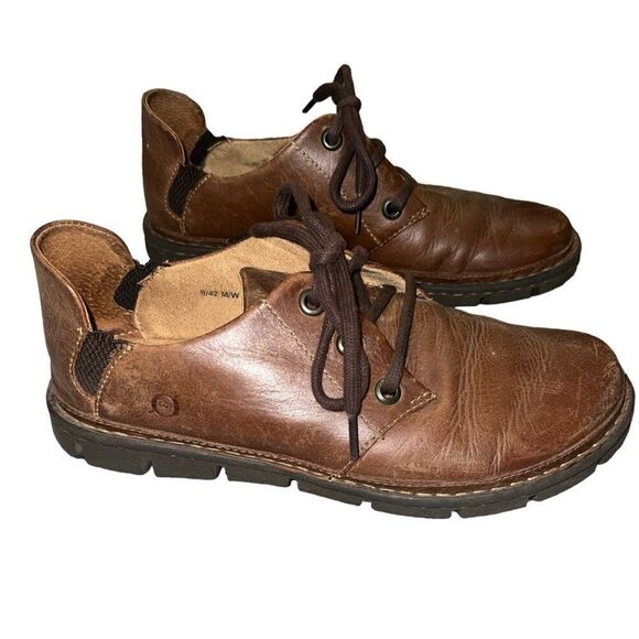 ✨Born Mens Brown Sandor Oxford Loafers Sz 9✨ main image 4